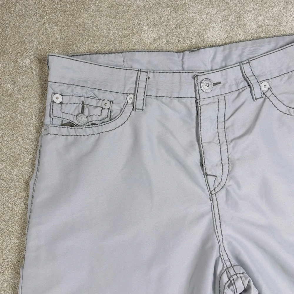 True Religion Mens 40 Board Surf Classic Shorts Y2K 12
